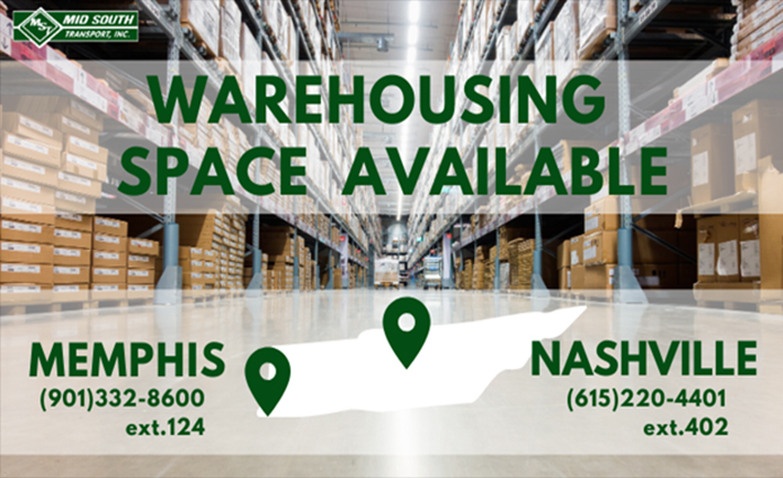 Warehouse Services Memphis and Nashville
